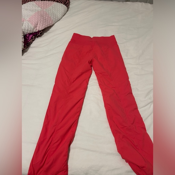 LULULEMON Dance Studio Mid Rise Pant (regular length)
size 6 
color glaze pink - Picture 2 of 6